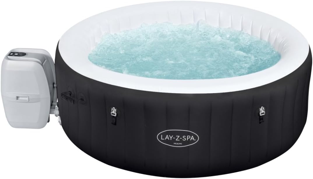 Lay-Z-Spa Miami 4 Person AirJet Hot Tub