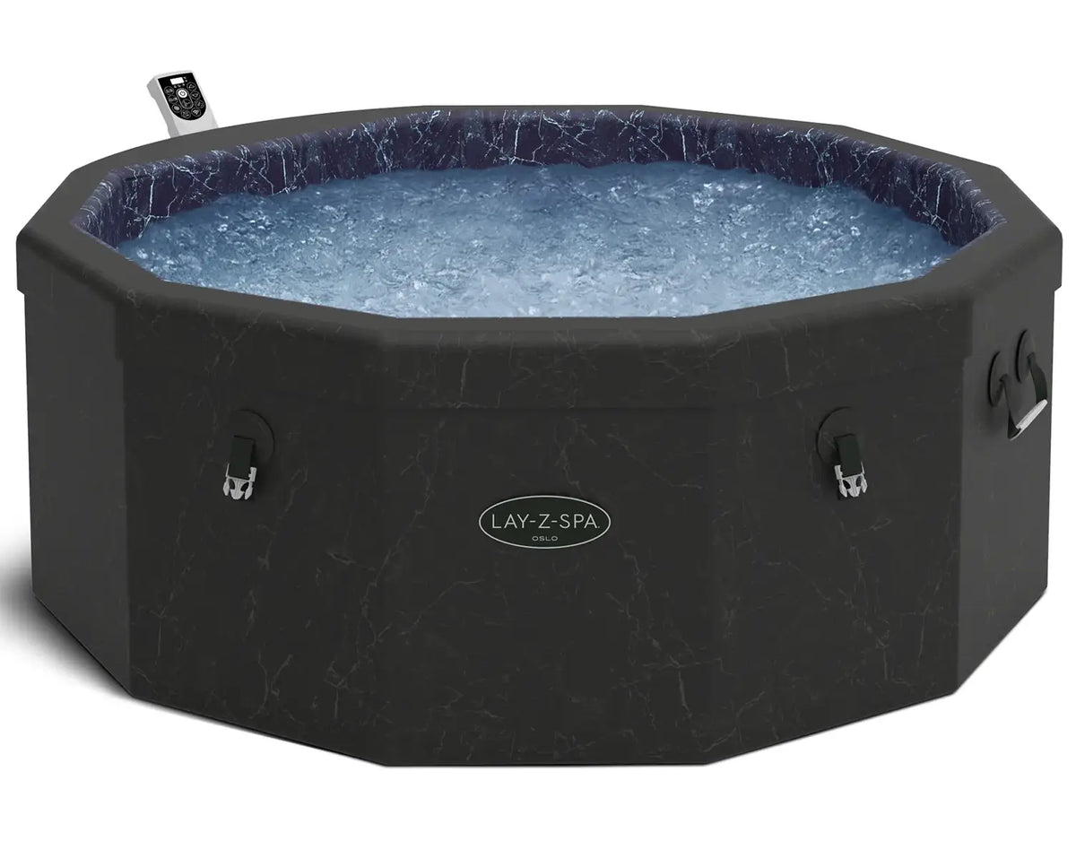 Lay-Z-Spa Oslo 6 Person AirJet Foam Wall Hot Tub