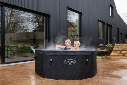 Lay-Z-Spa Oslo 6 Person AirJet Foam Wall Hot Tub