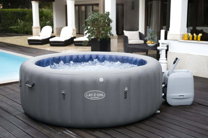 Lay-Z-Spa Santorini 7 Person HydroJet Pro Hot Tub