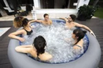 Lay-Z-Spa Santorini 7 Person HydroJet Pro Hot Tub - Image 3