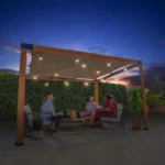 3.7m x 3.1m Brendan Sail Shade Pergola - Image 11