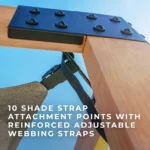 3.7m x 3.1m Brendan Sail Shade Pergola - Image 5